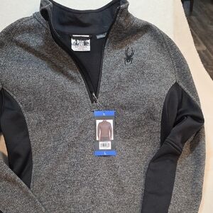 Mens Spider Quarter Zip